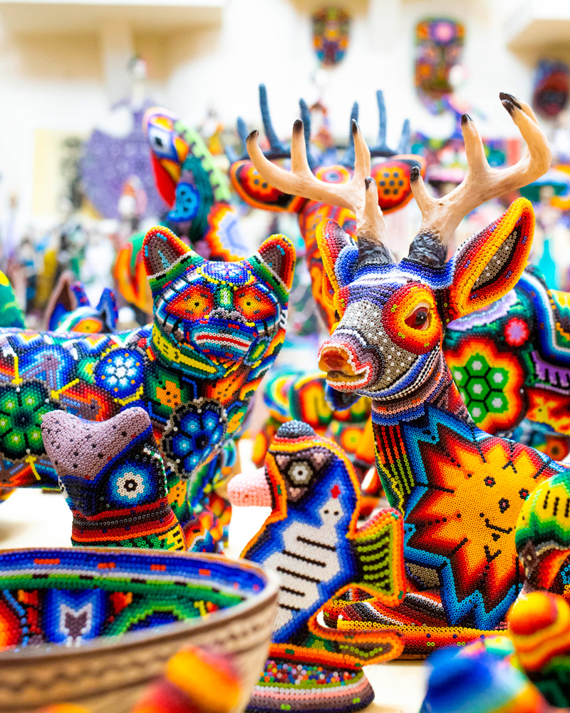 Huichol Art in Puerto Vallarta